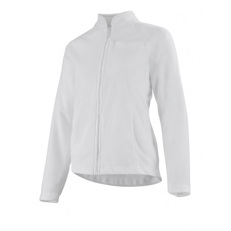 Veste polaire FEMME, MAÉ blanche, de XS à XXL