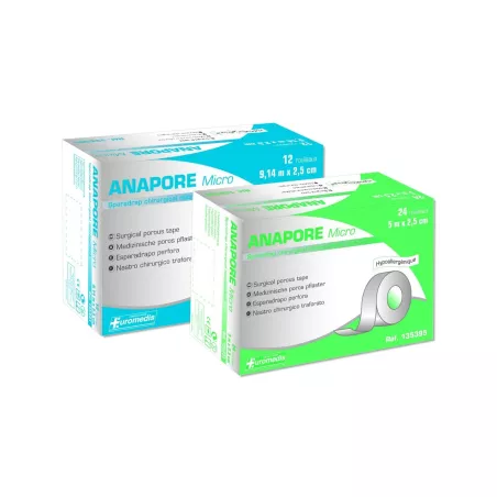 Sparadrap microporeux ANAPORE MICRO, sans dévidoir