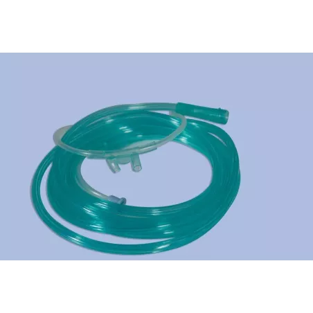 Lunette à oxygène sans DEHP Soft, enfant, tube 2 m, carton de 50