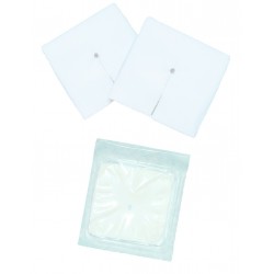 Compresse stérile pour trachéotomie, sachet de 2, boîte de 200