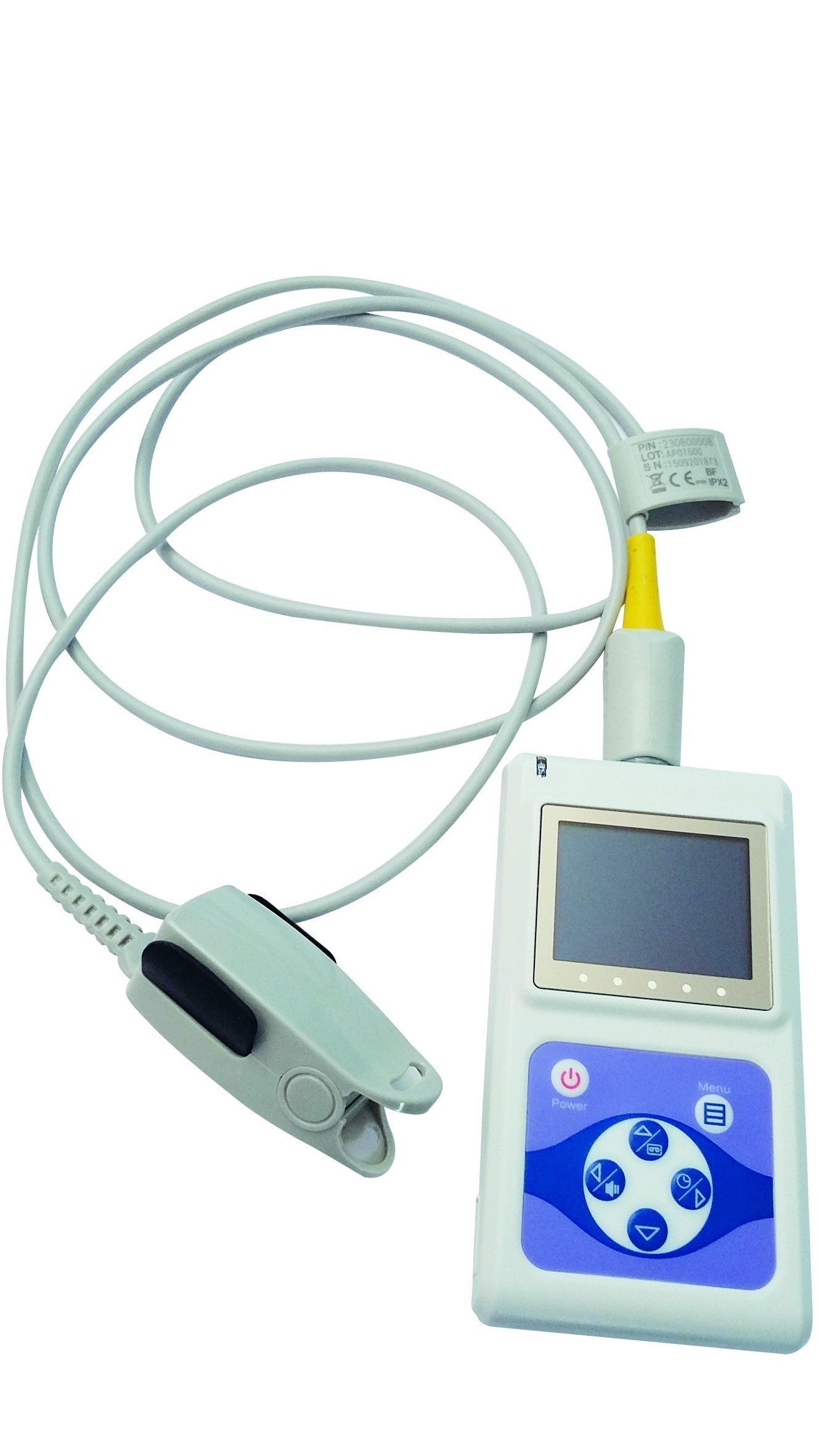 Oxymètre de pouls PC 60E - Avec capteur pédiatrique - Saturation