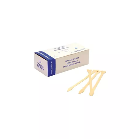Spatules d'Ayre en bois, boîte de  200 pièces