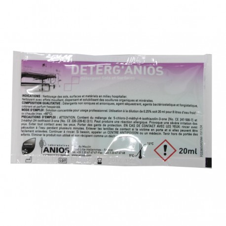 DETERG'ANIOS, dose de 20 ml