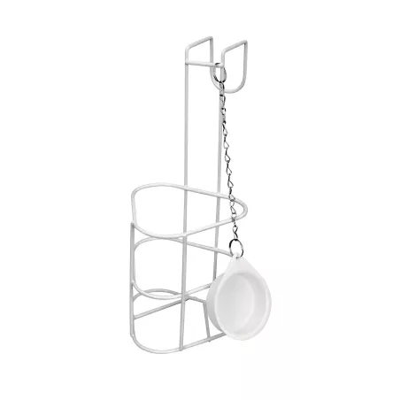 Porte urinal plastifié blanc