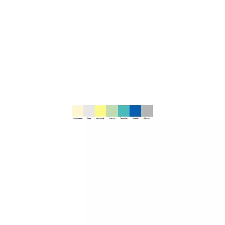 Paravent mural télescopique pliable, toile PVC couleur, classe M2.