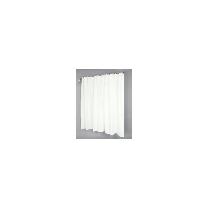 Paravent mural télescopique pliable, toile PVC couleur, classe M2.