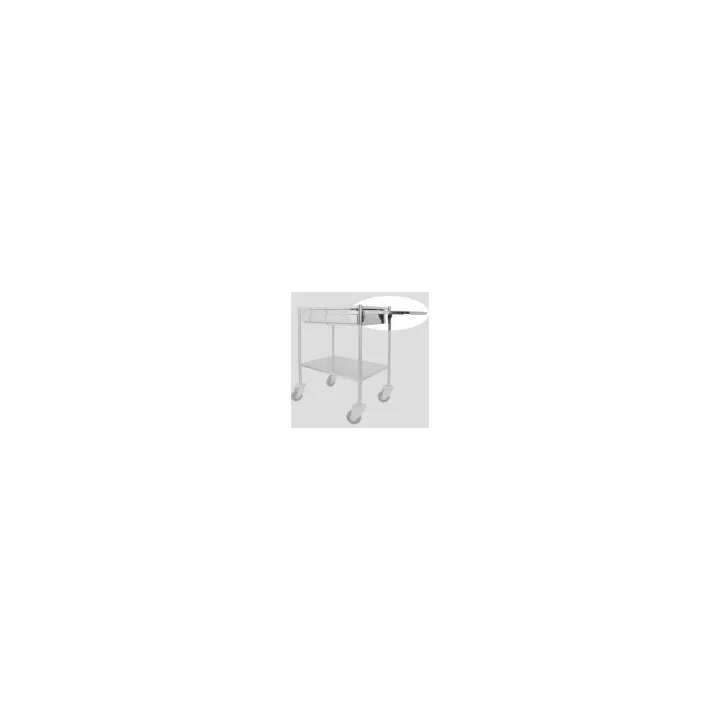 Tablette inox pour guéridon 600x400 mm