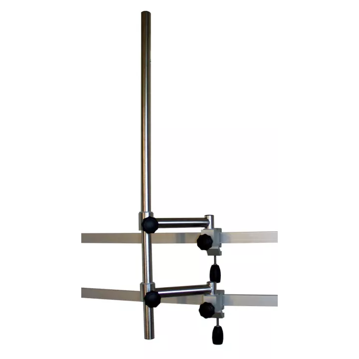 Colonne inox pour rail médical