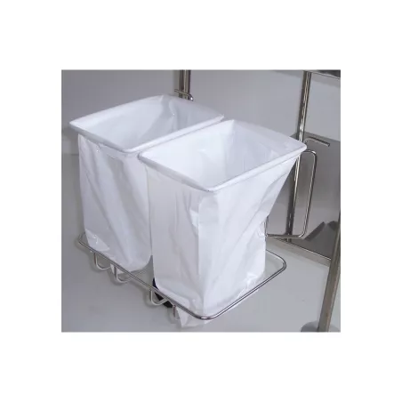 Porte sac double pour chariots médicaux