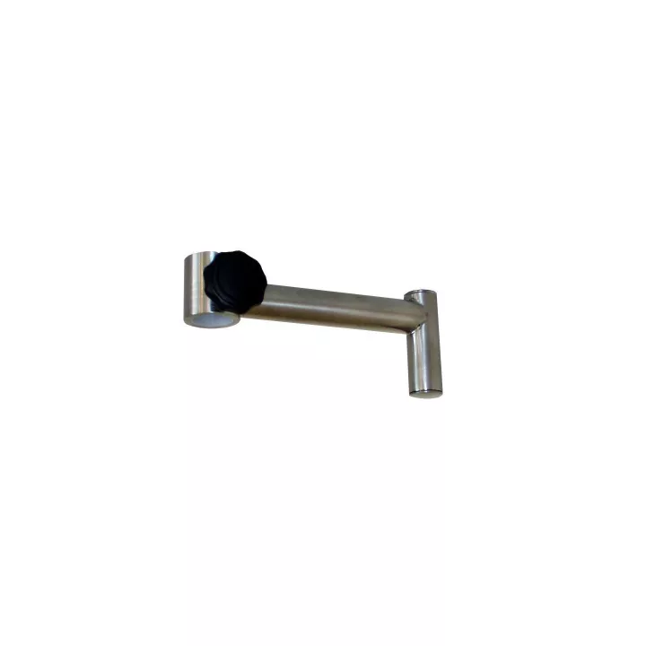 Bras articulé inox pour étau de fixation sur rail