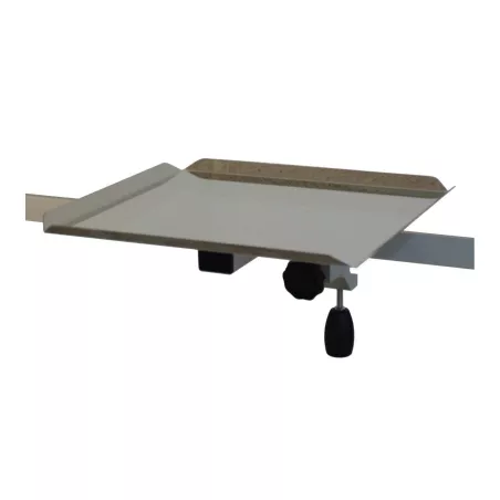 Plateau orientable pour rail (avec etaux et noix)