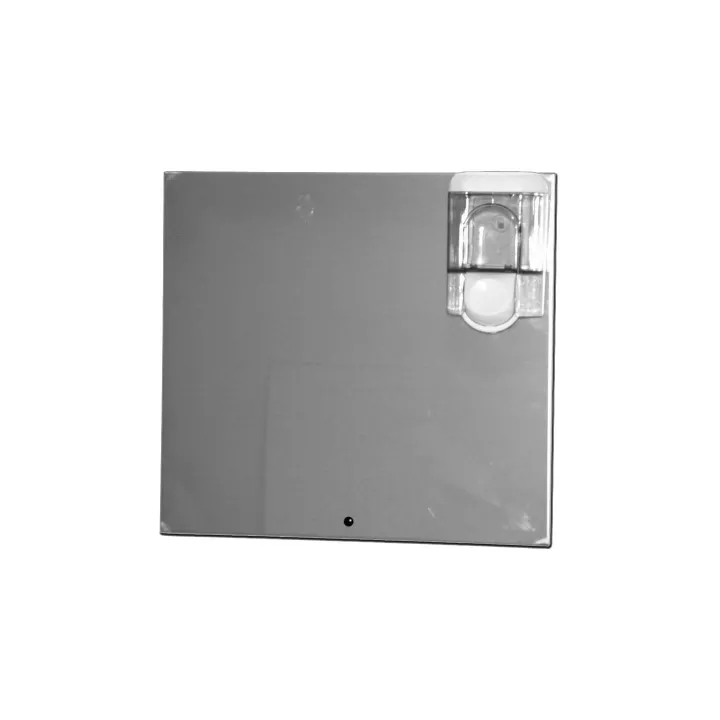 Dosseret inox avec distributeurs de savon et de papier