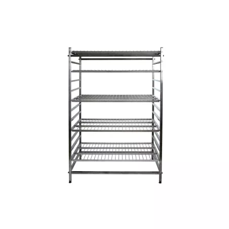Echelle inox, capacité 9 ou 11 étagères