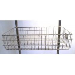 Panier fil inox non échancré, 4 dimensions au choix