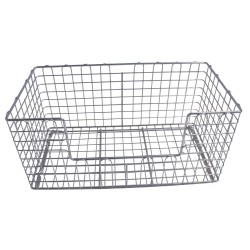 Panier fil inox échancré, 4 dimensions au choix