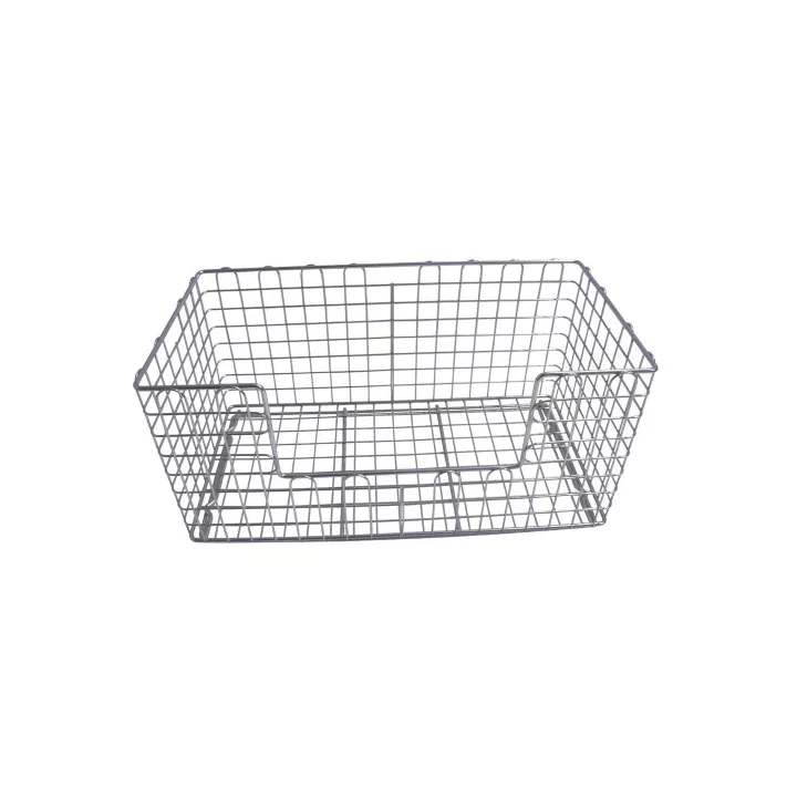 Panier fil inox échancré, 4 dimensions au choix