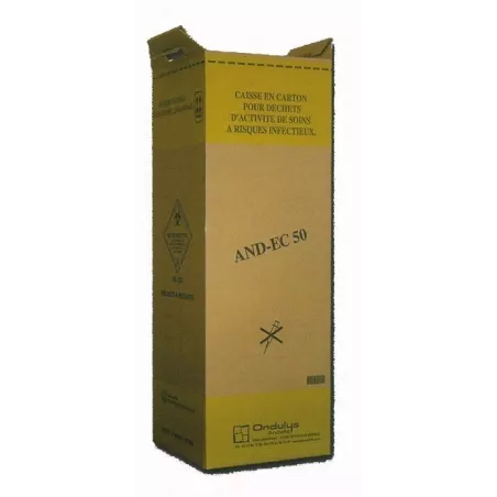 Carton d'incinération, 50 LITRES, Standard