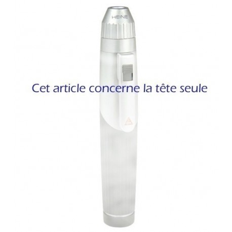 Tête de Lampe à clip HEINE MINI 3000®, sans poignée