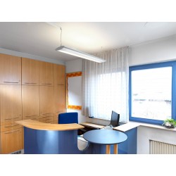 Plafonnier AMADEA 54 W, tubes fluorescents, avec ou sans VTL