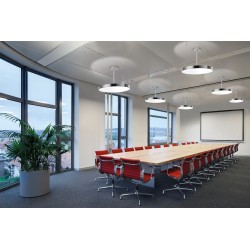 Luminaire suspendu VIVAA C 400, éclairage LED,version DALI disponible