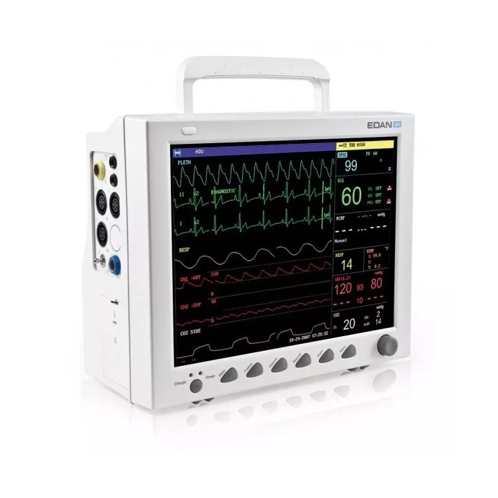 Moniteur de signes vitaux iM8 Edan, SpO2, PNI, TEMP, ECG, RESP