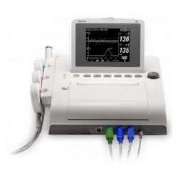 Moniteur foetal gemellaire F3 Edan, noir et blanc