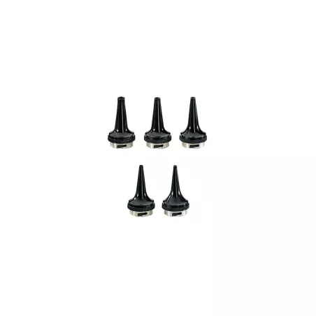 Spéculums vétérinaires courts et fermés pour tête fendue et otoscope