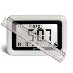 Horloge LCD Viso 10 avec grand afficheur numérique