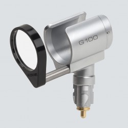 Tête fendue HEINE G100 avec loupe pivotante, ampoule XHL 2.5 ou 3.5 V