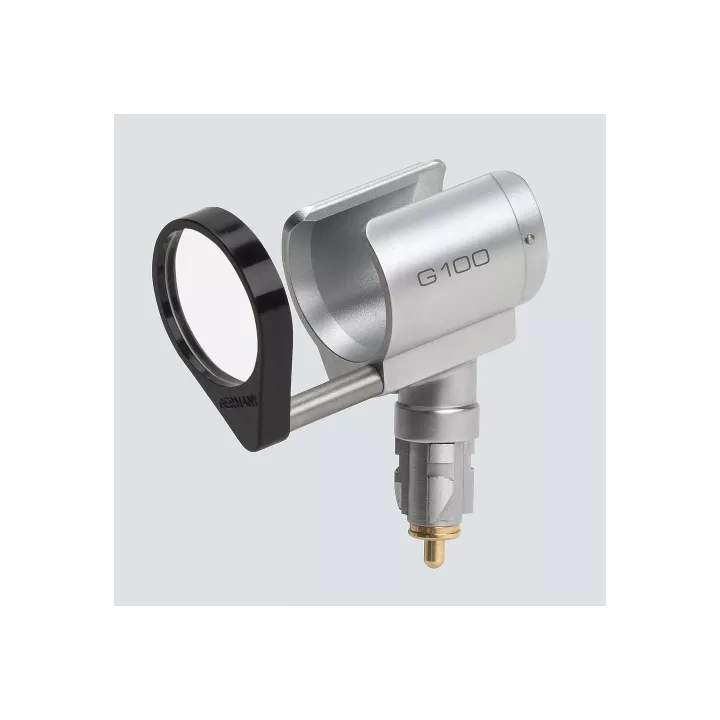 Tête fendue HEINE G100 avec loupe pivotante, ampoule XHL 2.5 ou 3.5 V