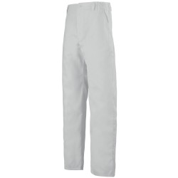 Pantalon homme JULIEN, blanc, taille élastiquée, T0 à T6