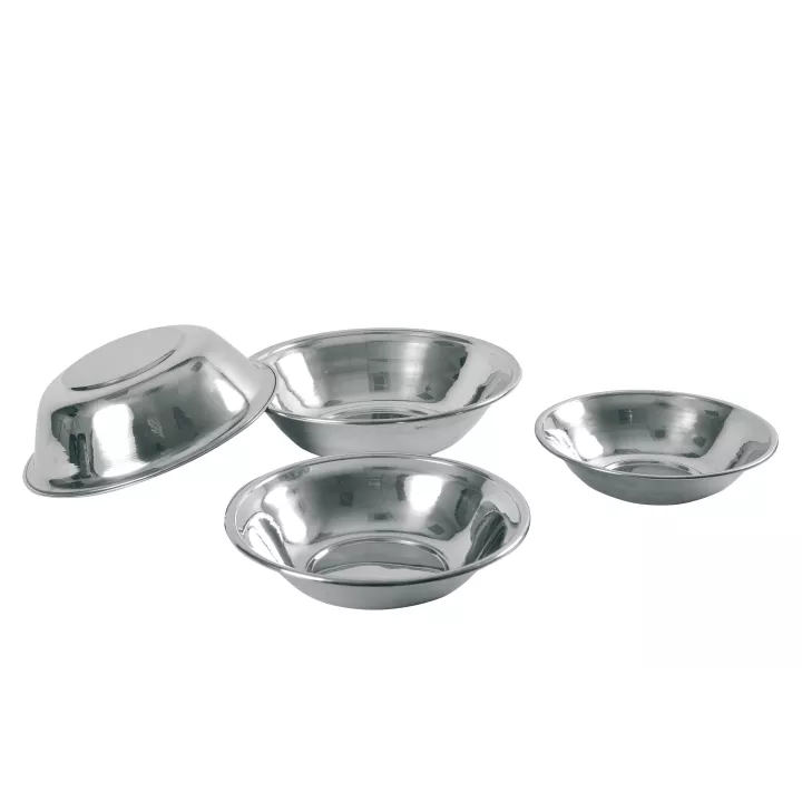 Cuvettes en inox, dimensions au choix