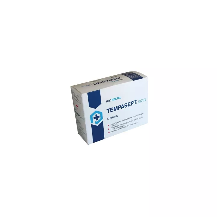 Couvre-thermomètres Tempasept, lubrifiés ou non-lubrifiés, x 1000
