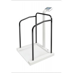 Plateforme de pesée avec barres de retenue, 300/400 kg classe II, III