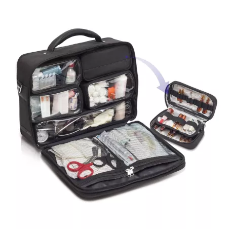 Mallette cuir deluxe Elite Bags Doctor, coloris au choix