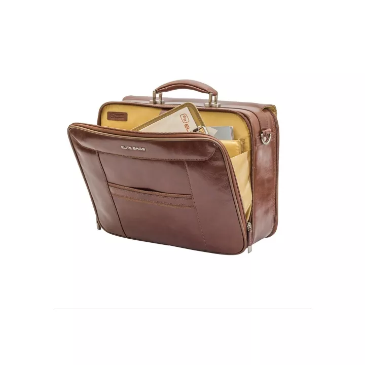 Mallette cuir deluxe Elite Bags Doctor, coloris au choix