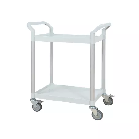 Guéridon plastique, 2 ou 3 plateaux, dimensions au choix, Holtex