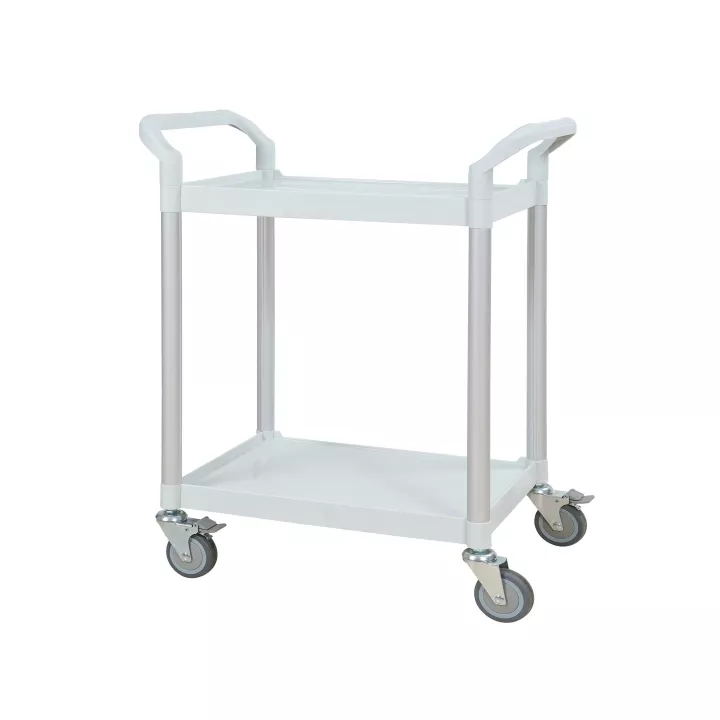 Guéridon plastique, 2 ou 3 plateaux, dimensions au choix, Holtex