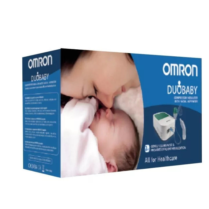 Nébuliseur Duo Baby OMRON, avec mouche-bébé intégré