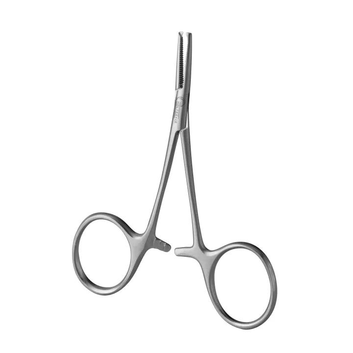 Pince Micro Halstead, 10 cm, courbe, A/G