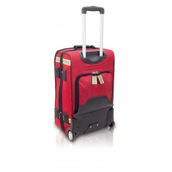 Sac urgence Oxygène Emerair à roulettes, Rouge