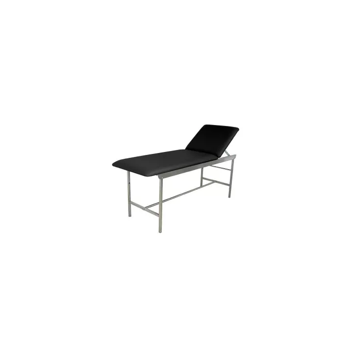 Cabinet complet inox, avec divan d'examen, tabouret, marchepied