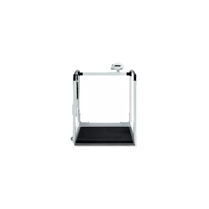 Plateforme de pesée électro., 3 en 1-Debout, Assis, Fauteuil roulant