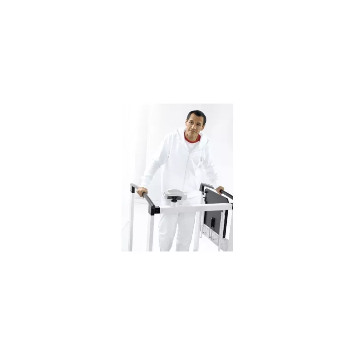 Plateforme de pesée électro., 3 en 1-Debout, Assis, Fauteuil roulant