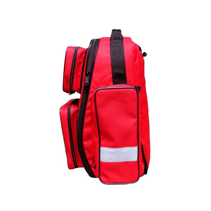 Sac premiers secours rouge SafeBag - vide