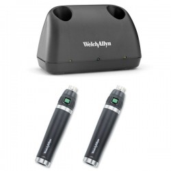 Chargeur de bureau avec 2 manches lithium rechargeables Welch Allyn