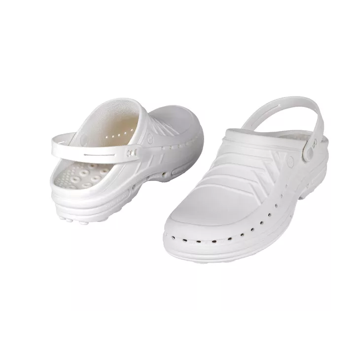 Sabots CLOG blanc du 35/36 au 47/48 avec bride