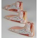 Modèles de pied miniature, lots de 3