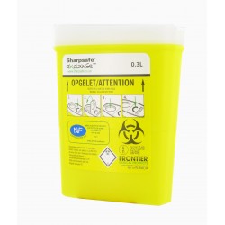 Sharpsafe® 0.3 litres, homologué NF et CE