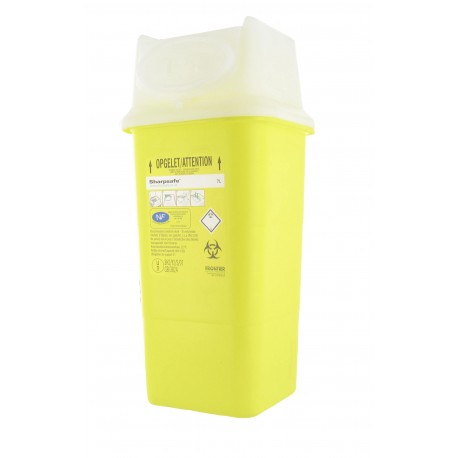 Sharpsafe® 7 litres - Matériel homologué NF et CE